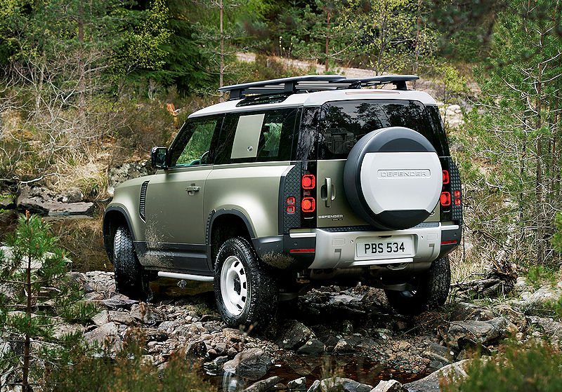 ▷ Sonnenblendenspiegel für Land Rover Defender - hier erhältlich!