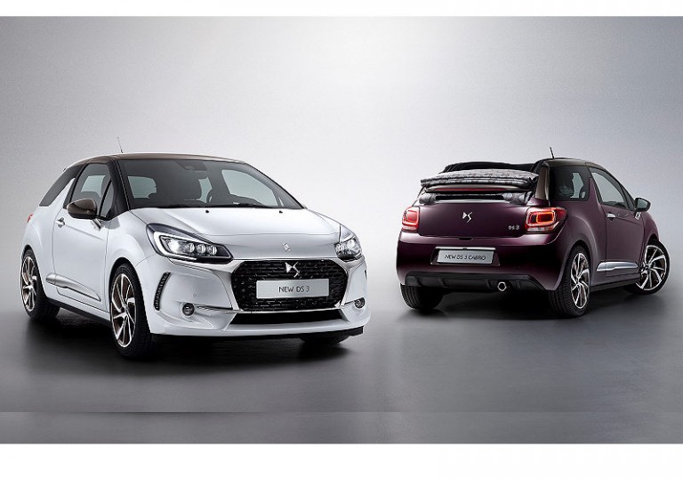 Neuer DS 3 und DS 3 Cabrio