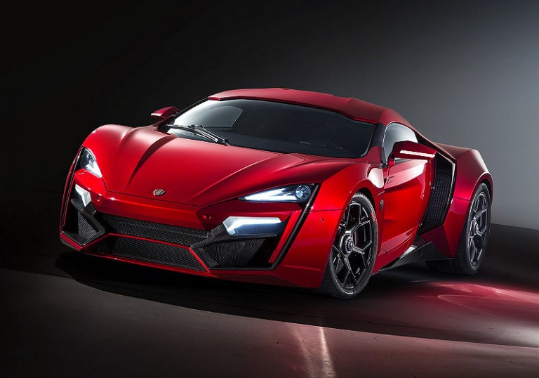 Futuristischer Supersportler Lykan HyperSport.