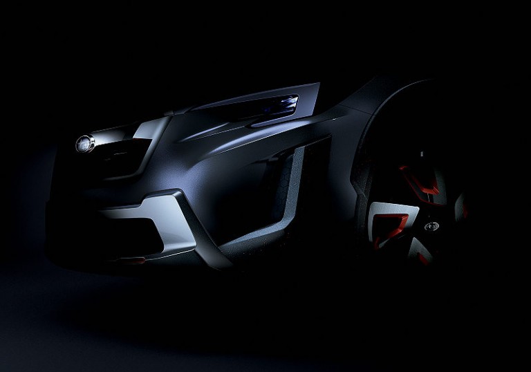 Subaru zeigt ersten Teaser des neuen Crossovermodells XV Concept.