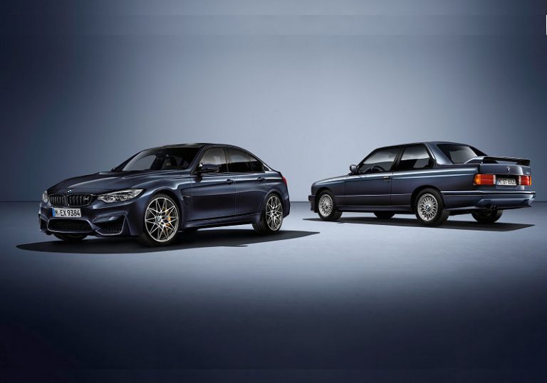 Exklusive Sonderedition BMW M3 „30 Jahre M3“