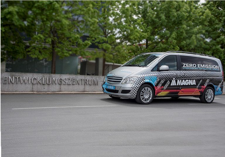Magna präsentiert brennstoffzellen-range-extender-KONZEPT