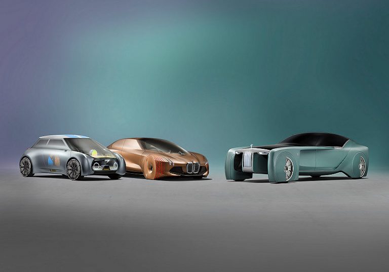 Die Visionsfahrzeuge der BMW Group.