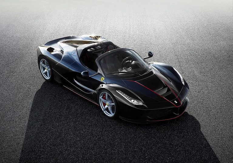 Cabrio-Version des Ferrari Laferrari