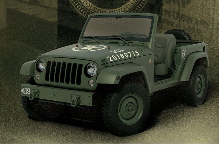 Konzeptfahrzeug Jeep Wrangler 75th Salute