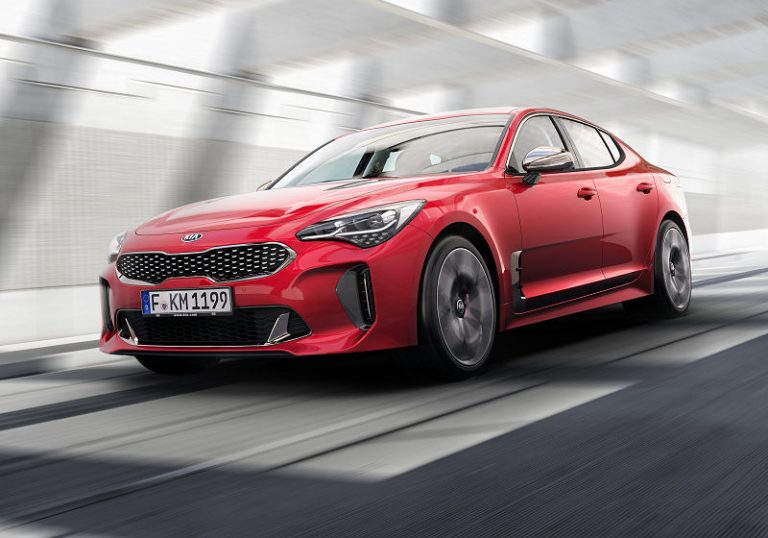 Weltpremiere des Kia Stinger in Detroit