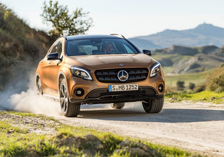 Mercedes GLA macht sich fit für MY17