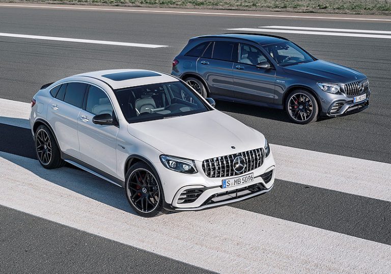 Die Mercedes-AMG GLC Familie.