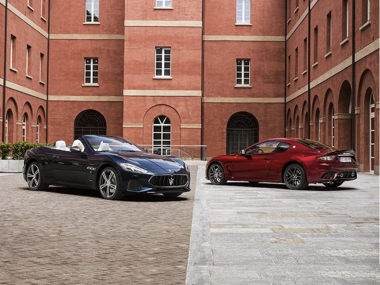 Maserati GranTurismo und GranCabrio MY18