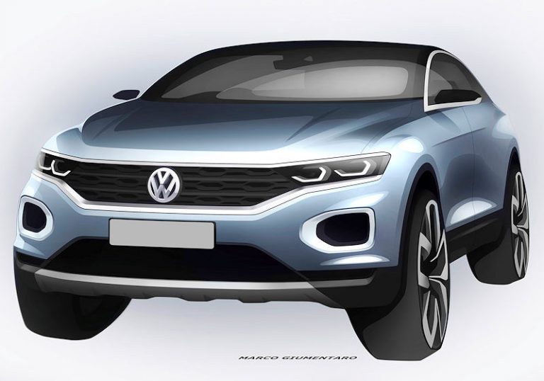 Ausblick auf den VW T-Roc