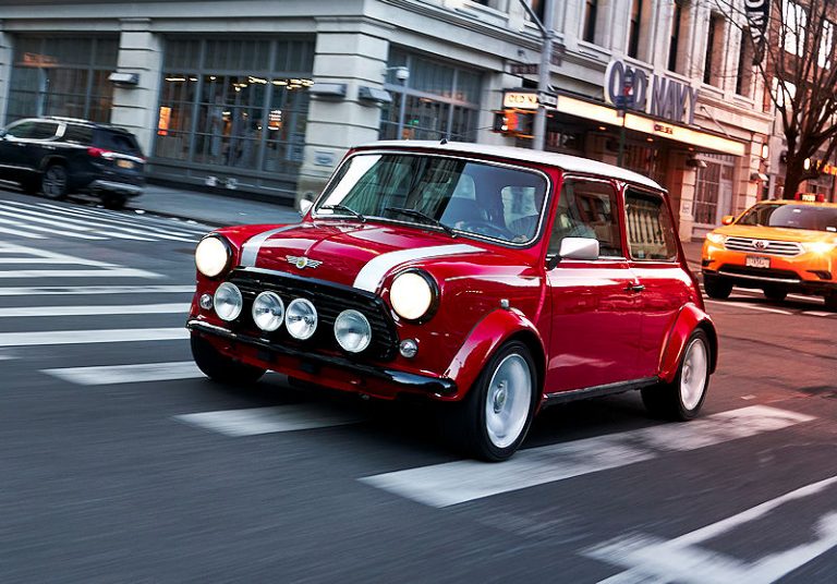 Zurück in die Zukunft: Der classic Mini Electric.