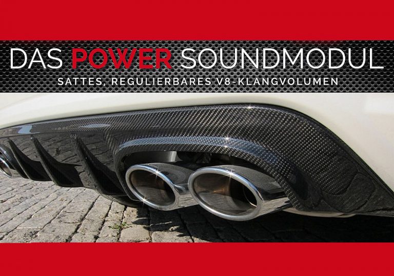 V8-Klang mit dem Power Soundmodul (inkl. Sound)