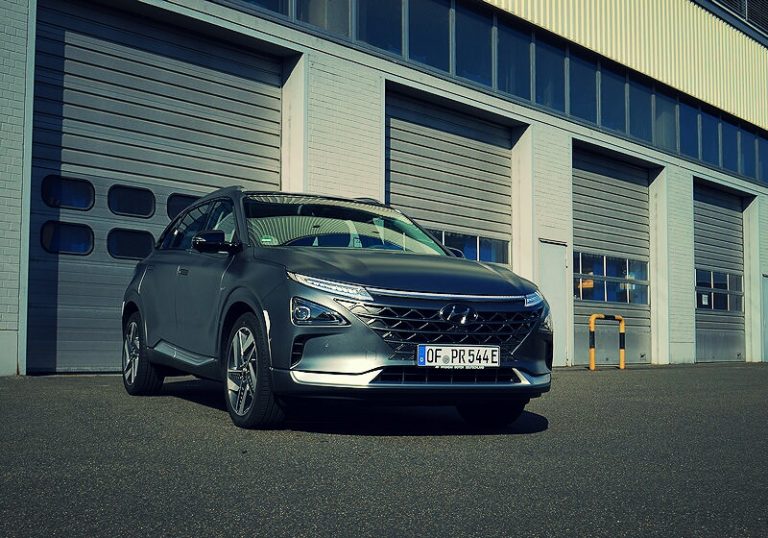 Brennstoffzelle in Serie im Hyundai Nexo.