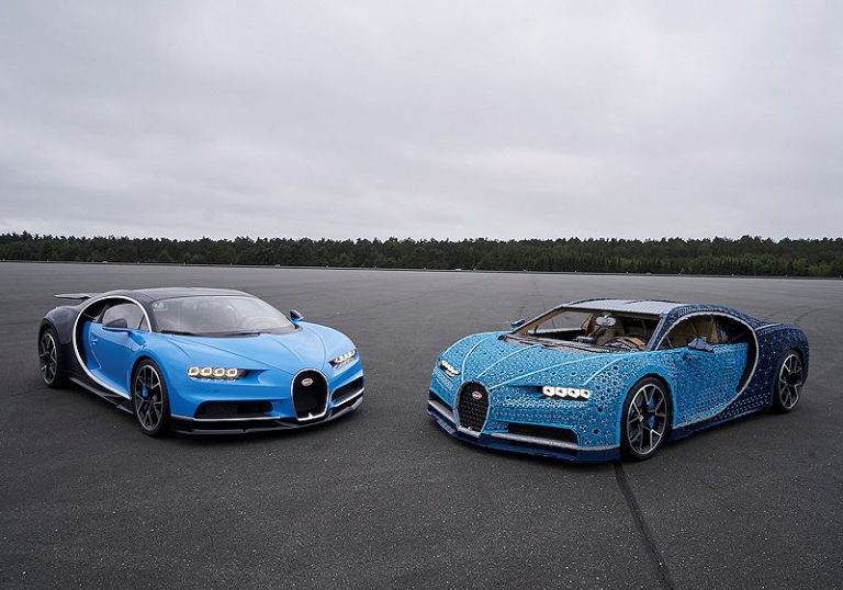 Der LEGO Technic Bugatti Chiron – tatsächlich fahrbar! (inkl. Video)