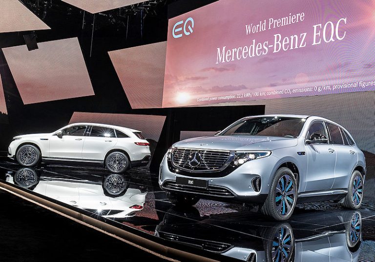 Mercedes-Benz EQC  feiert seine Weltpremiere