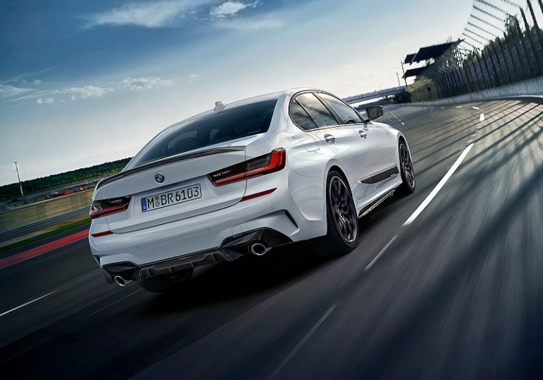 Die neue BMW 3er Limousine plus M Performance Parts