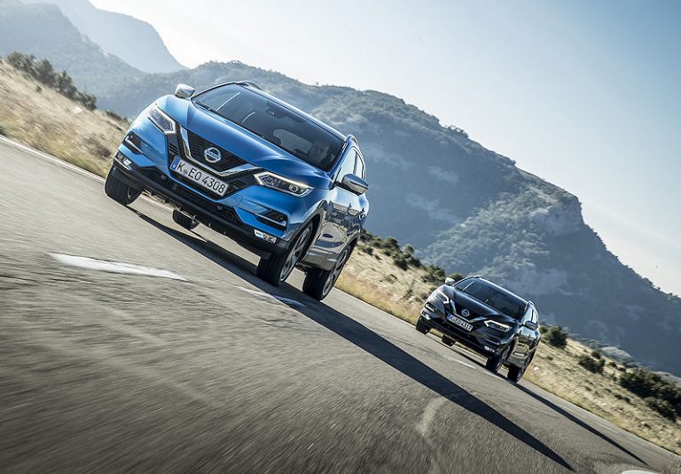 Der Nissan Qashqai rollt mit aufgefrischter Motorenpalette vor