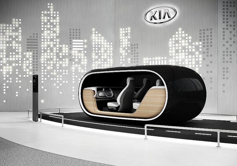Kia zeigt Zukunfts-Interieur für autonomes Fahren