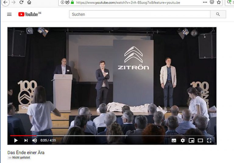 Citroën heißt jetzt Zitrön!