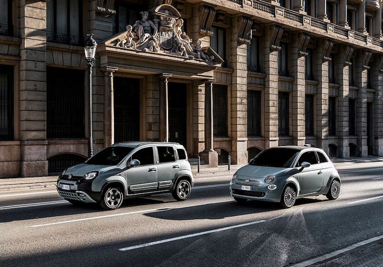 Hybrid-Versionen von Fiat 500 und Panda