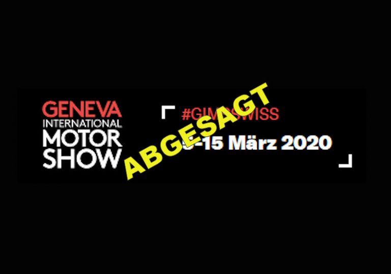 Genfer Automobilsalon ABGESAGT!