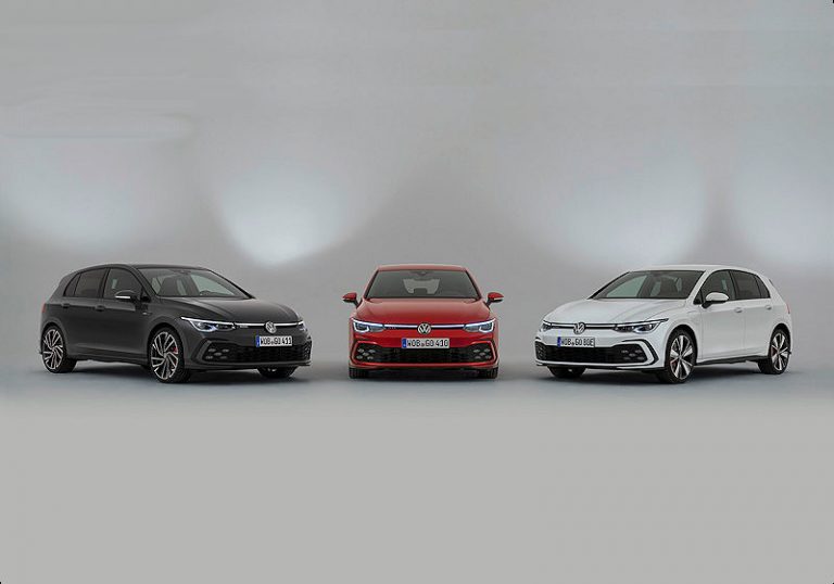 VW Golf-Trio: GTI, GTE und GTD