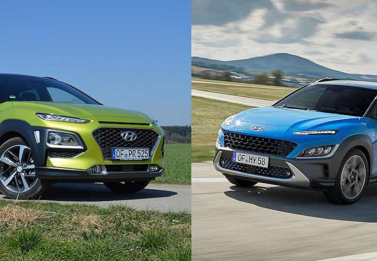 Gegenüberstellung: Hyundai Kona MY2020 vs. Facelift