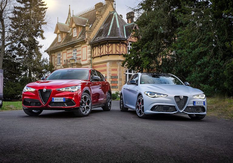2023er Versionen von Alfa Romeo Giulia und Stelvio