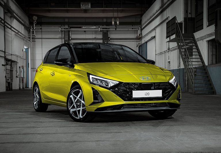 Überarbeiteter Hyundai i20