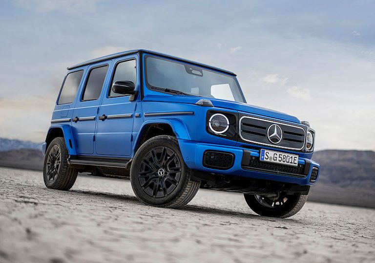 Die neue elektrische Mercedes-Benz G-Klasse