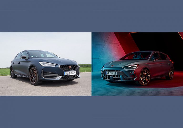 CUPRA Leon heute vs. CUPRA Leon Facelift