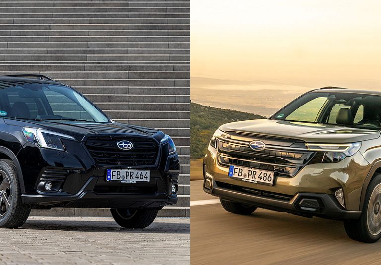 Subaru Forester: Generationen stellen sich dem Vergleich